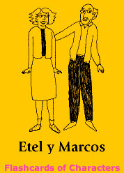 Flashcards of characters